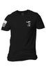 Nine Line Mens USA Military Basic Tee with Drop Logo