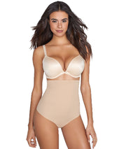 TC Fine Intimates Womens Moderate Control Hi-Waist Thong