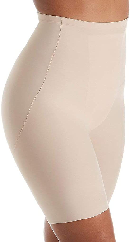 TC Fine Intimates Womens Plus Size Just Enough Hi-Waist Thigh Slimmer