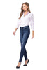Kancan Womens Berkley Mid Rise Super Skinny Denim Jeans