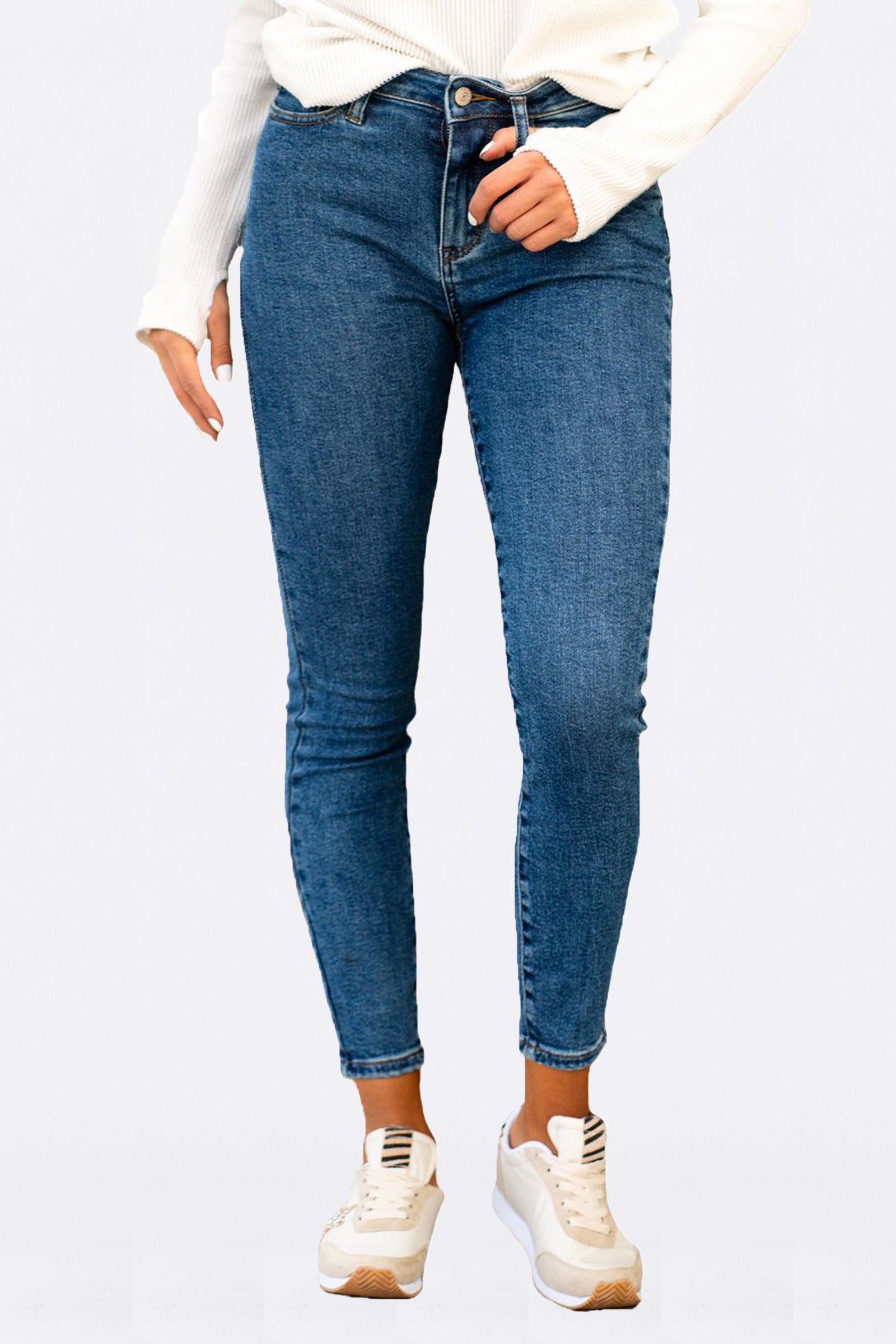 Judy Blue High Waist Petersburg Stone Wash Skinny Jeans