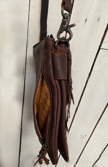 American Darling Womens Hair-on Concealed Carry Crossbody Purse