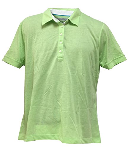 Greg Norman Signature Series Women's Essentials Play Dry Polo (Small, Lime)