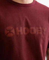 Hooey Lock-Up Cranberry Crew Neck Short Sleeve T-Shirt