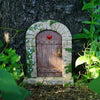 Top Collection Miniature Garden & Terrarium Charming Cobblestone Door Decor
