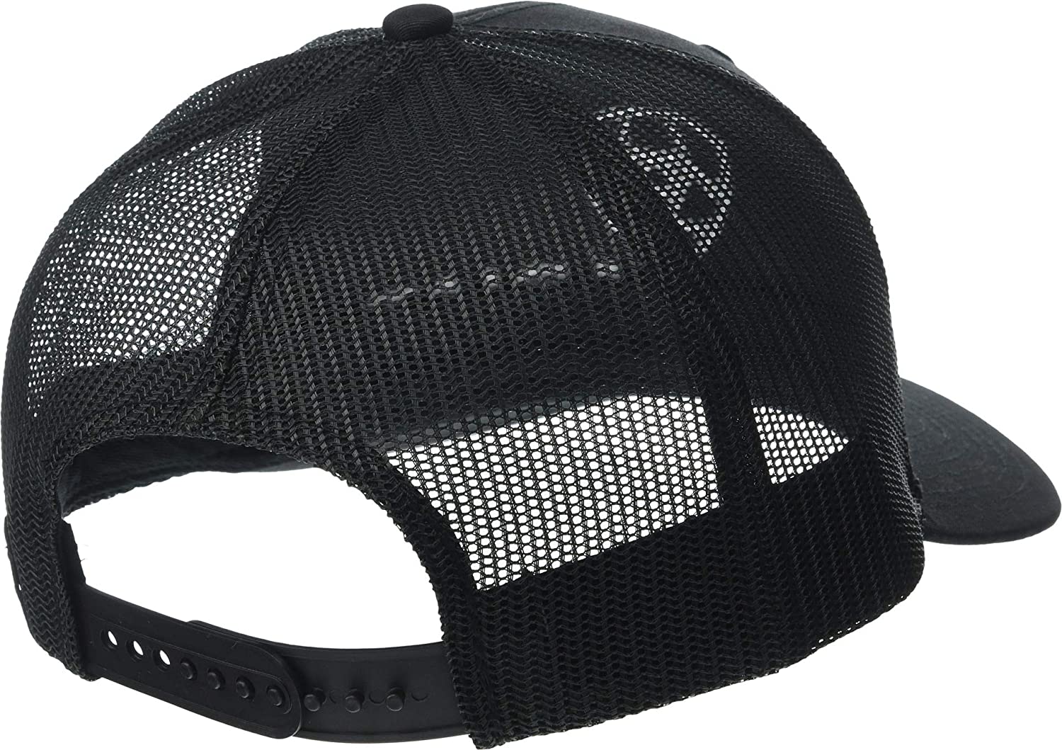 Ariat Mens Richardson 112 Adjustable Snapback Trucker Hat (Black)