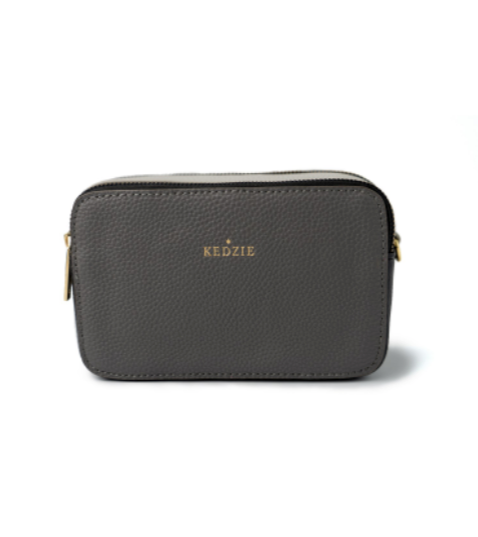 Kedzie Color Pop Collection Modernist Crossbody Purse in Vegan Leather