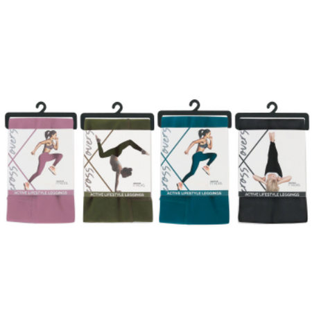 FITKICKS Crossover Legging Colorblocked Collection, Active Lifestyle Leggings