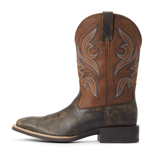 Ariat Mens Sport Knockout Western Leather Boots