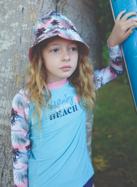 Juice Box Reversible UV Protected Bucket Hat Boys or Girls