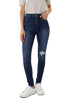 Kancan Womens Donovan High Rise Super Skinny Denim Jeans