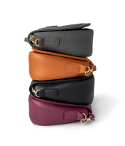 Kedzie Camden Mini Messenger Purse in Vegan Leather