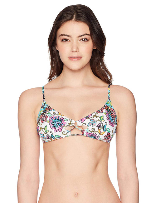 Nanette Lepore Womens Rosarito Bralette Bikini Top