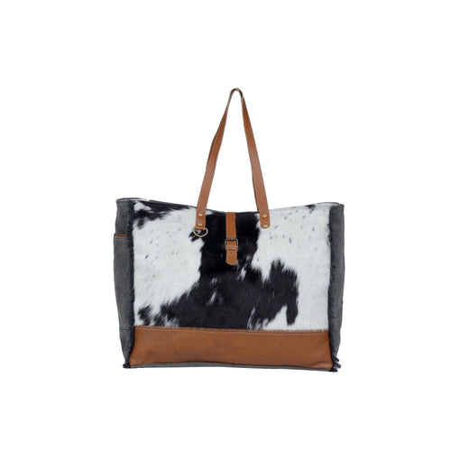 Myra Bag Matty Affair Canvas & Hairon Tote Bag