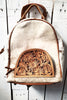American Darling Womens Hair-on Tooled Leather Concealed Carry Backpack