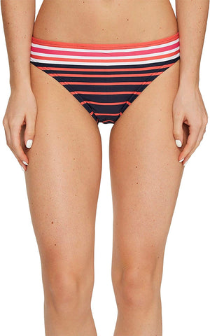 Michael Kors Womens Abby Stripe Classic Bikini Bottom