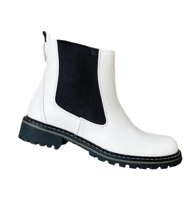 Corkys Womens To Be Honest Faux Leather Ankle Bootie