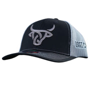 Lost Calf Mens Gun Metal Adjustable Snapback Cap Hat