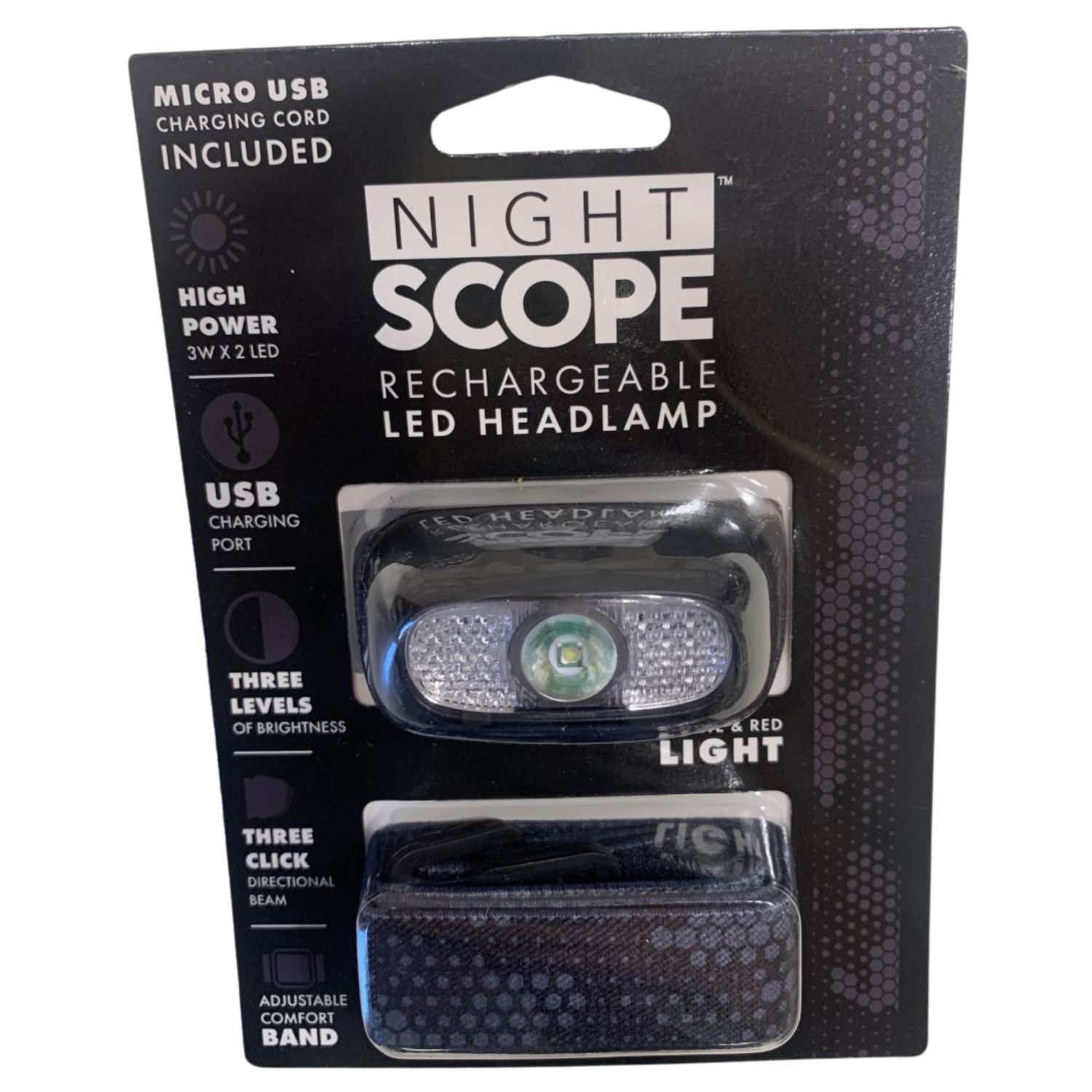 Night Scope Rechargeable High Power, Directional Head Lamp