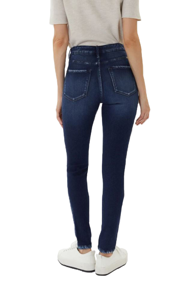 Kancan Womens Donovan High Rise Super Skinny Denim Jeans