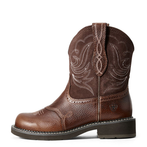 Ariat Womens Fatbaby Heritage Dapper Leather Western Boot