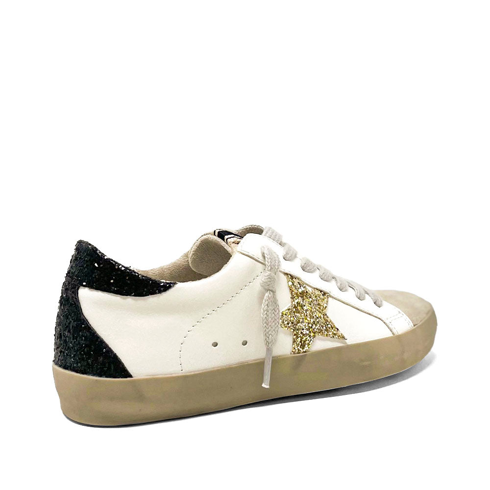 Shu Shop Kids Girls Pamela Star Distressed Pre-Scuffed Fashion Sneakers