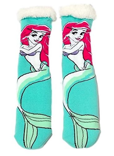 Slipper Socks, Faux Fur with Grippers