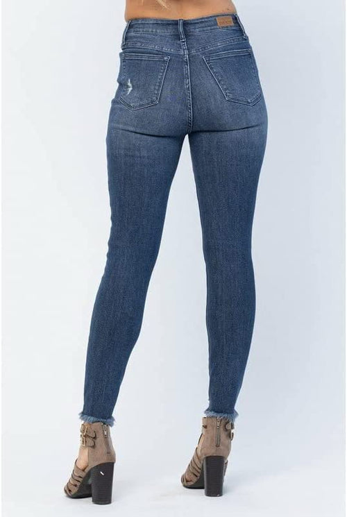 Judy Blue Womens High Waist Tummy Control Skinny Jeans