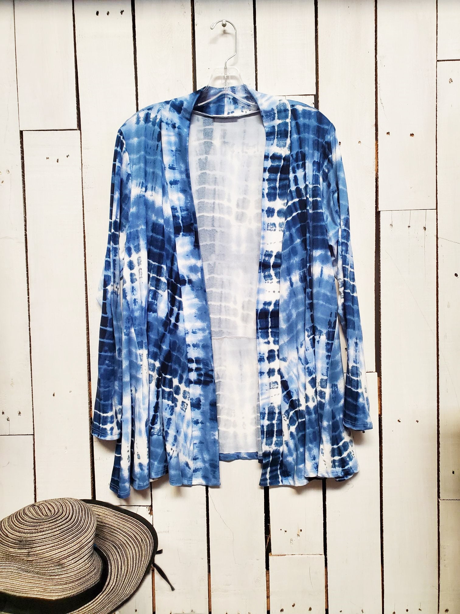 Carole Christian Tie Dye Cardigan