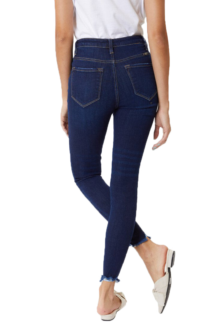 Kancan Womens Terri Ultra High Rise Super Skinny Denim Jeans