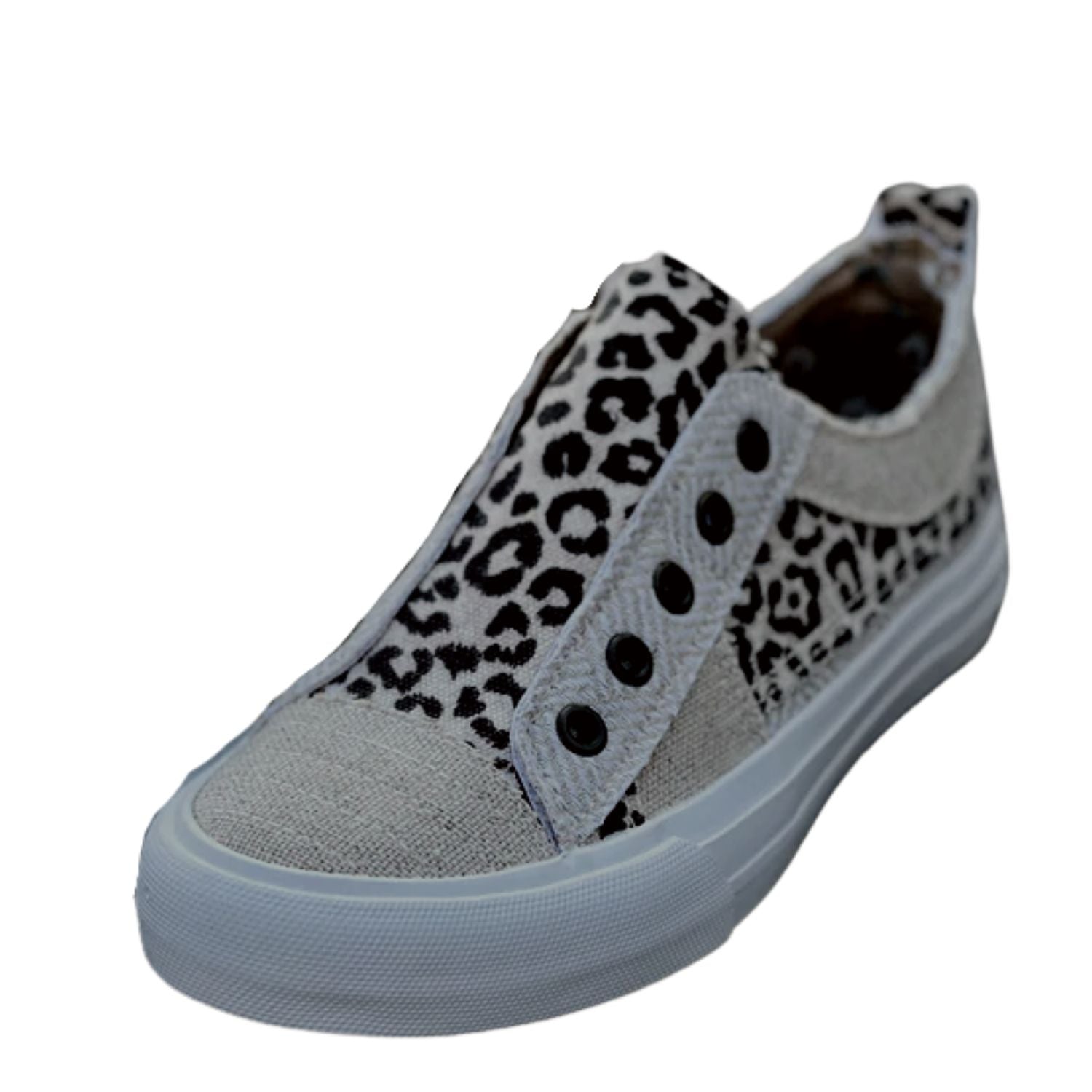 Gypsy Jazz Womens Alice Leopard Print No Lace Fashion Sneaker