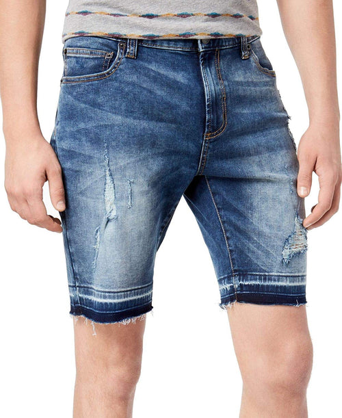 American Rag Mens Distressed Denim Shorts