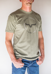 Kimes Ranch Mens Short Sleeve Circular Repeat Tee T-Shirt