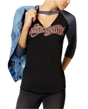 Freeze 24-7 Juniors' Aerosmith Graphic Choker Top