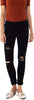 Kancan Womens Mid Rise Ankle Denim Skinny Jeans