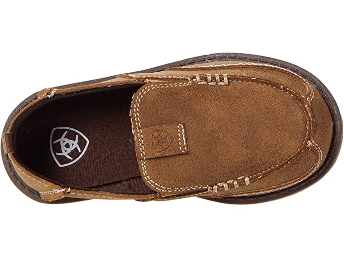 Ariat Lil Stompers Toddler Boys Buckskin Cruiser Moccasin