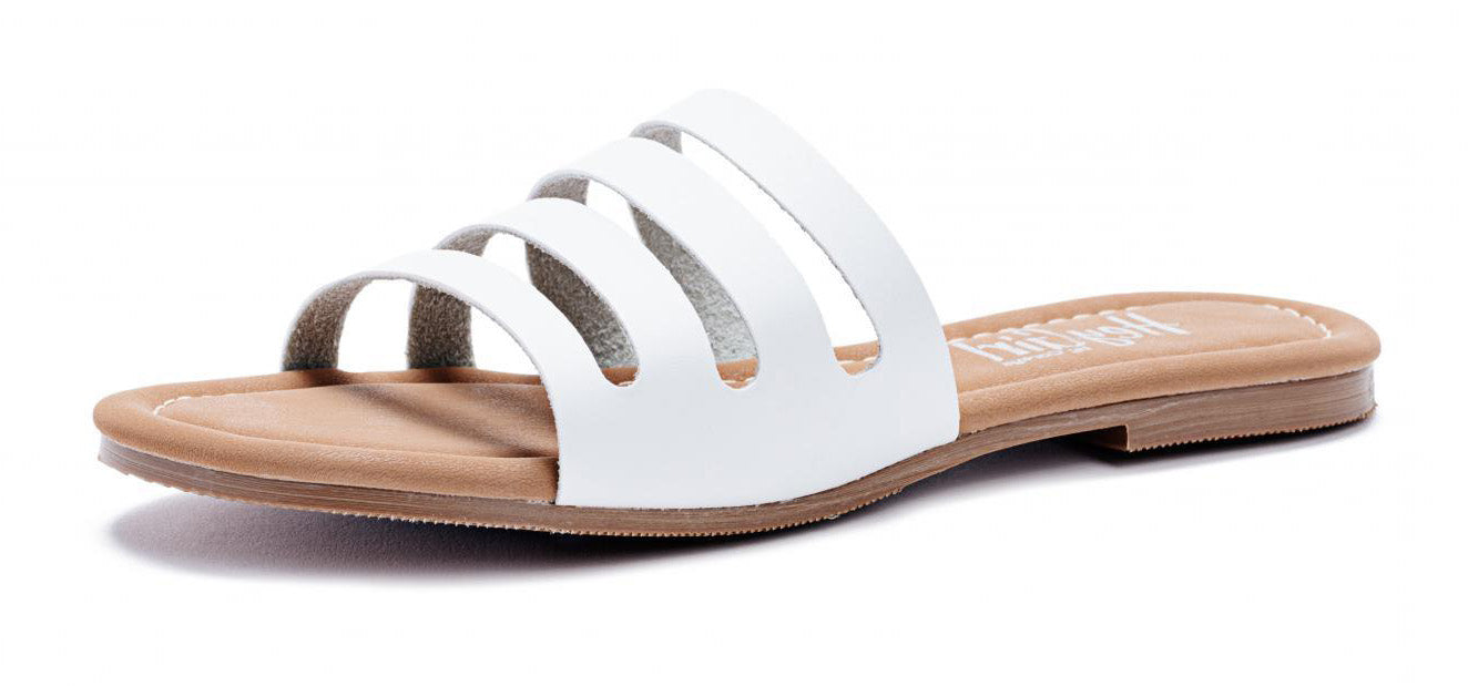 Corkys Womens Hey Girl Bikini Slip-on Fashion Sandal