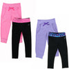 Vigoss Girls 2-Piece Athletic Sweat Pant and Yoga Pant Set