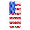 Sublime Designs Adult Fun Printed Knee High Socks-Patriotic Flag