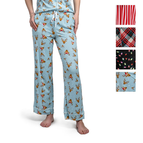 Hello Mello Womens Holiday Edition Pajama Pants