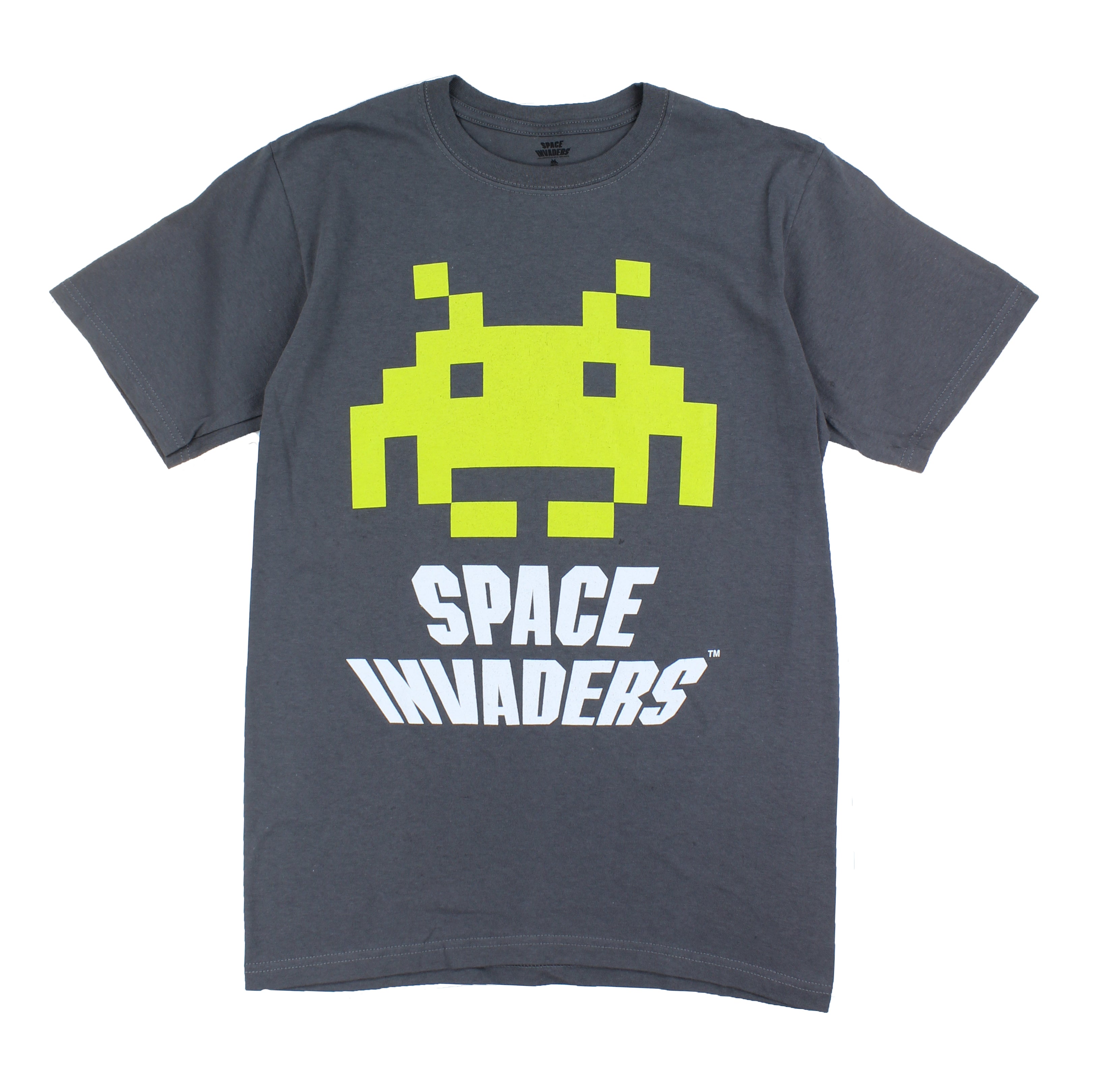 Mens Space Invaders Short Sleeve Graphic T-Shirt