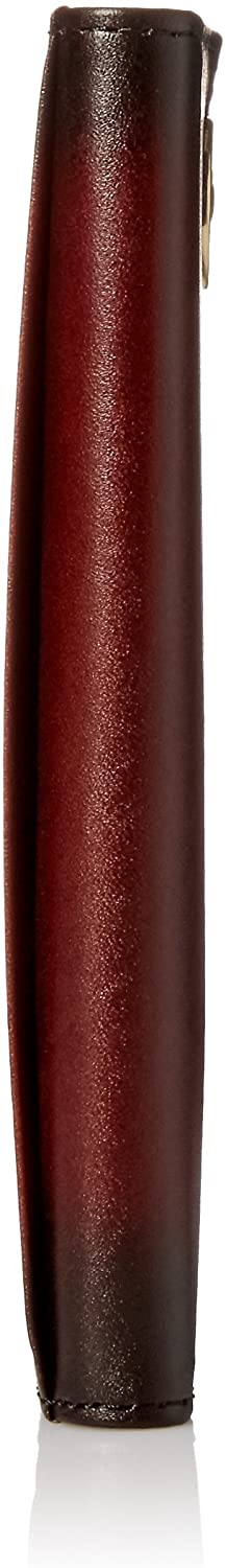 Nocona Mens Shotgun Shell Concho Leather Checkbook Wallet, Dark Copper Brown