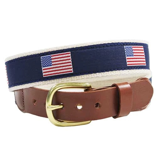 Zep Pro Mens USA American Flag Belt