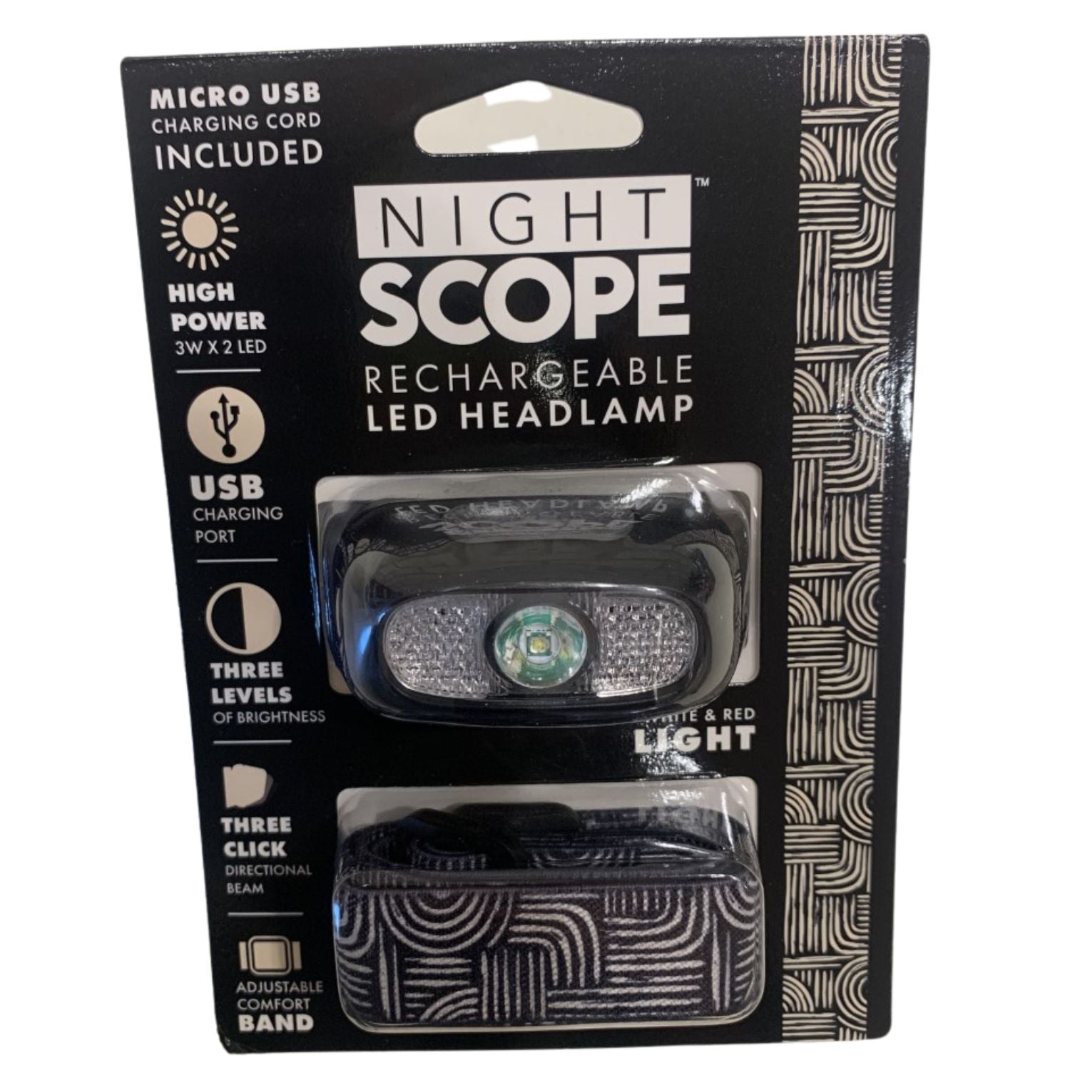 Night Scope Rechargeable High Power, Directional Head Lamp
