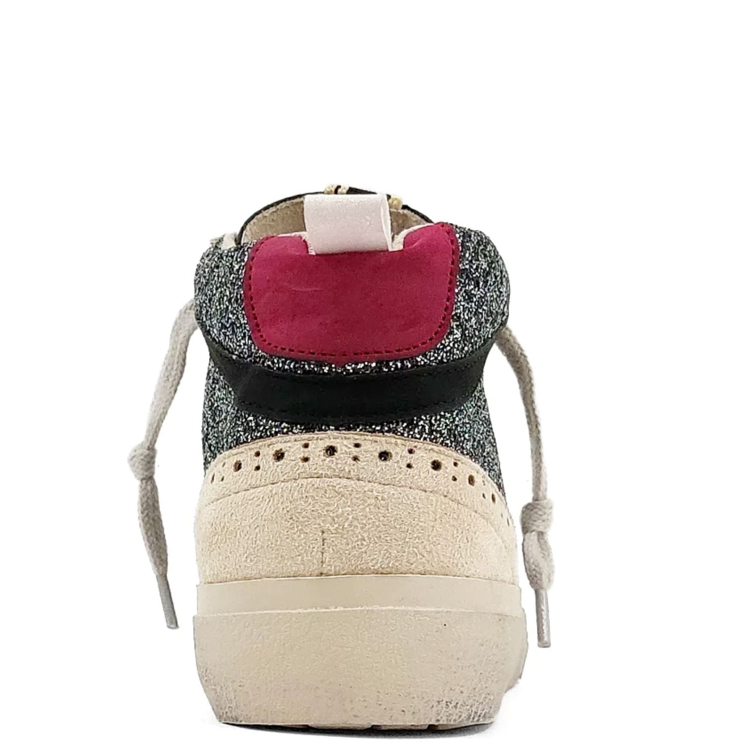 Shu Shop Womens Paulina Basketball Inspired High Top Fashion Sneaker