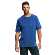 Ariat Mens Rebar Cotton Strong Short Sleeve T-Shirt