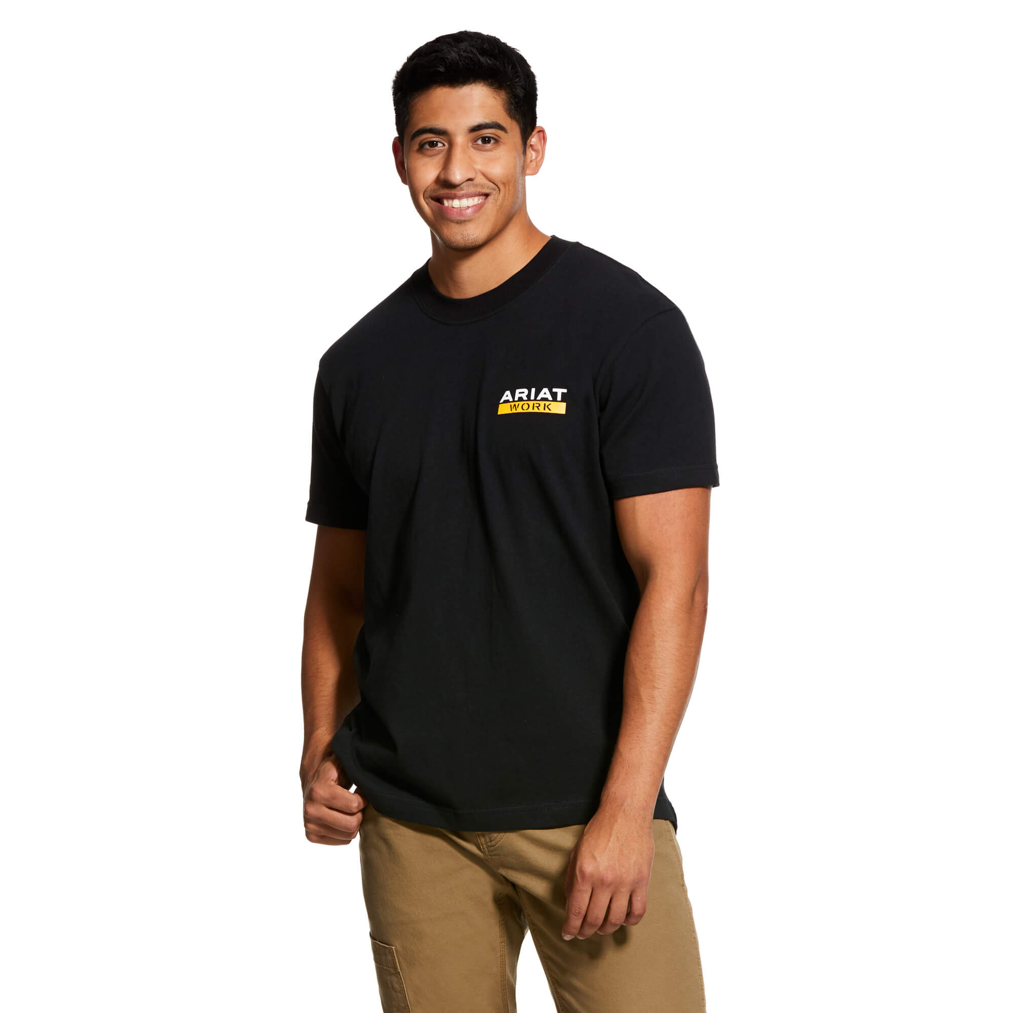 Ariat Men's Rebar Cotton Strong Roughneck Graphic Short Sleeve T-Shirt