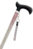 Jacqueline Kent Cupcake Collection Adjustable Aluminum Crystal Cane