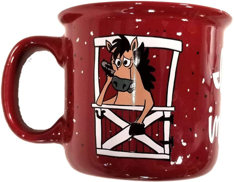Lazy One Unstable in The Morning Horse Mug