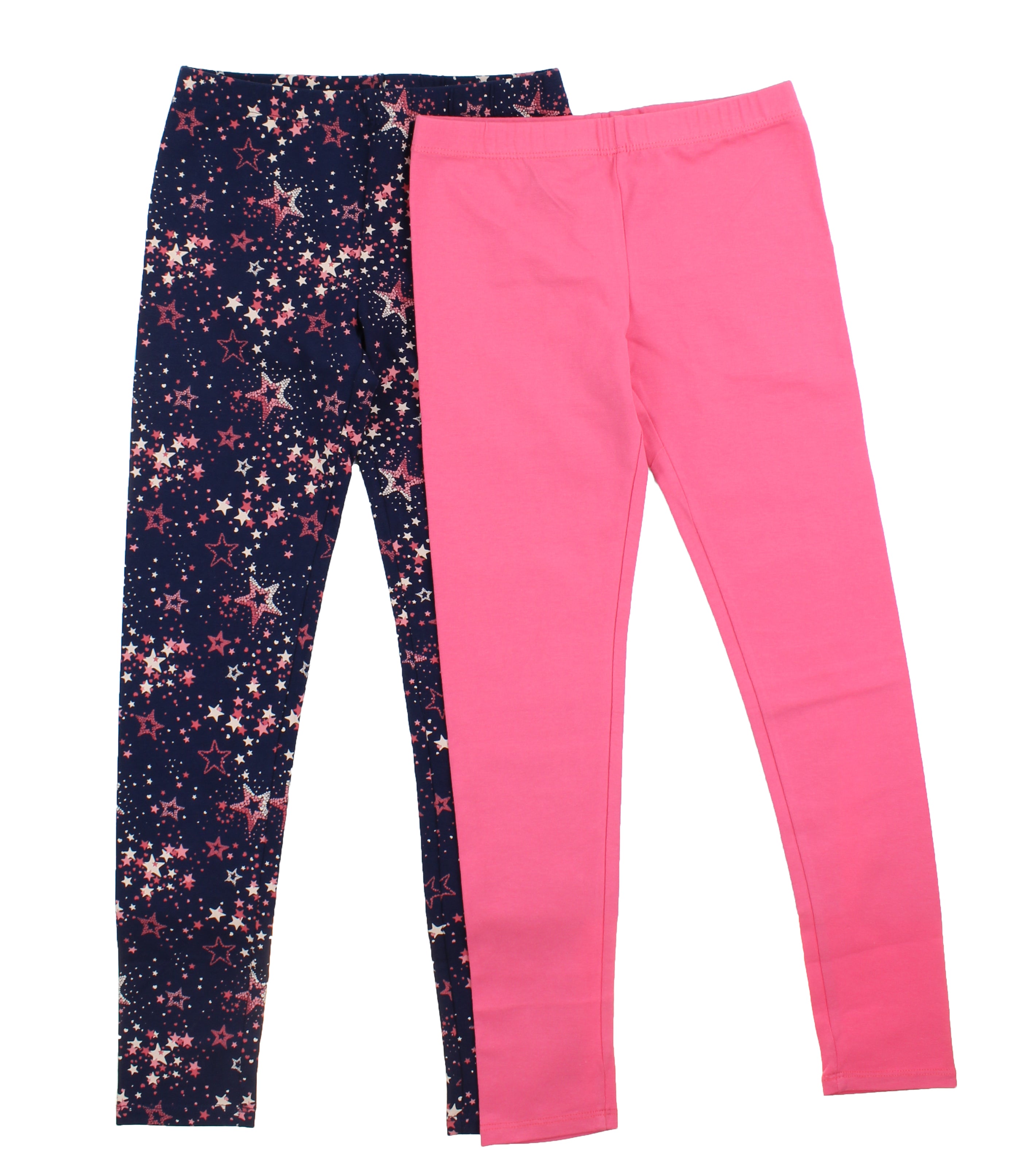 Vigoss Girls 2 Pack Soft Cotton Leggings